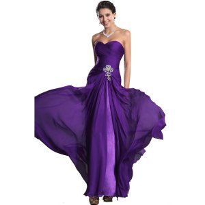 eDressit Sweetheart bustier robe de Soiree mariee ceremonie longue violet 